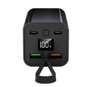 WG - Power Bank 20000 mAh, USB-C PD 18W   USB-A QC 3.0 22,5W, WG Medusa, črna