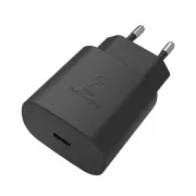 WG - Omrežni polnilec 1x USB-C, PD PPS 25W, črn