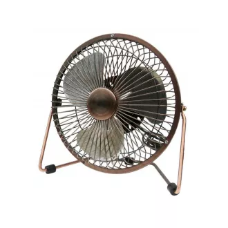 WG - USB mini ventilator 6 palcev, bronast