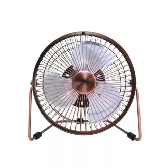 WG - USB mini ventilator 6 palcev, bronast