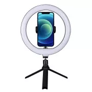 WG - Vlog Kit osnovni komplet za snemanje video blogov, stativ, držalo za telefon, LED luč