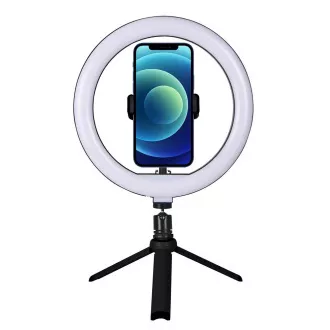 WG - Vlog Kit osnovni komplet za snemanje video blogov, stativ, držalo za telefon, LED luč