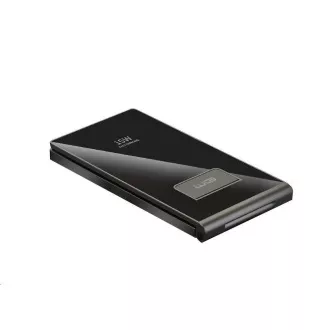 WG - Brezžični polnilec WG36, 4v1 FAST MAGNET, 2x 15W 5W 3W, črn
