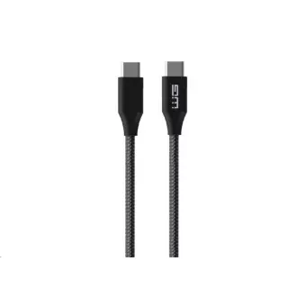 WG - Podatkovni kabel Type-C na Type-C, 1, 5 metrov, 5A, 140W, črn