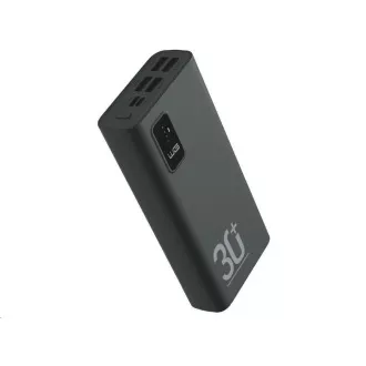 WG - Power Bank 30000 mAh, USB-C PD 20W, črna