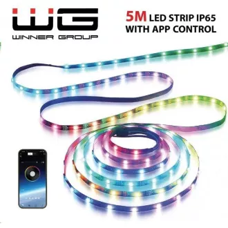 WG - LED trak WG2, 5 metrov, z aplikacijo, IP 65