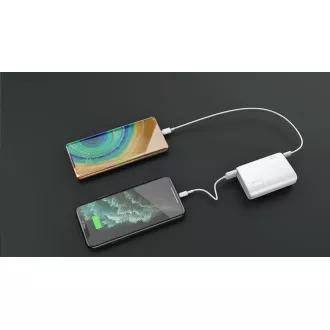 WG - Powerbank 10000 mAh / QC 3.0 in PD izhod vhod / ultra majhen / bel WG - Powerbank 10000 mAh / QC 3.0 in PD izhod vhod / ultra majhen / bel