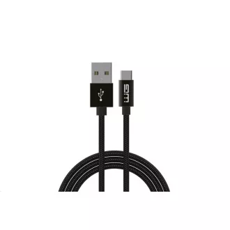 WG - Podatkovni kabel Type-C na USB-A / 1 m / črn