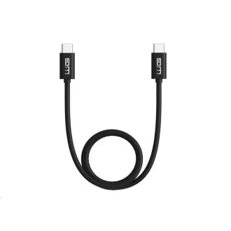 WG - Podatkovni kabel Type-C na Type-C / 1 m / 3A / črn