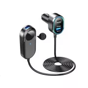 WG - Avtomobilsko polnilno vozlišče / 100 W / 6 priključkov USB / 2x USB-A   4x USB-C / s podaljškom