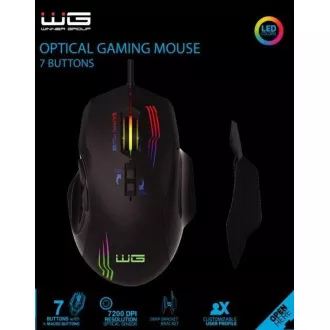 WG - Gaming žična miška WG1 / črna