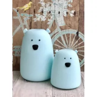 Svetilka na dotik Rabbit & Friends Teddy Bear | Modra