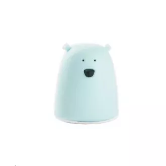 Prenosna svetilka z medvedkom na dotik Rabbit & Friends | Modra