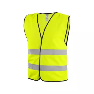 Odsevni jopič GUSTAV, rumena barva, velikost. L/XL