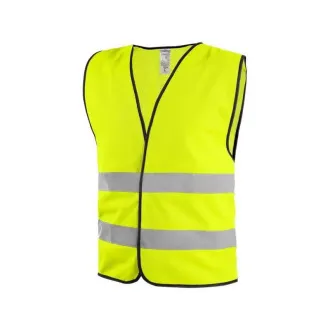 Odsevni jopič GUSTAV, rumene barve, velikost 2XL/3XL