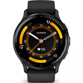 Garmin Venu® 3, skrilavec/črna, silikonski trak Garmin Venu® 3, skrilavec/črna, silikonski trak
