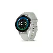 Garmin Venu® 3S, srebrna/žagasto siva, silikonski trak