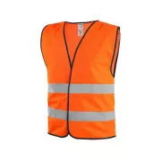 Odsevni jopič GUSTAV, oranžna barva, velikost. L/XL