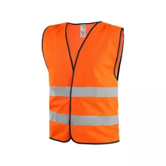Odsevni jopič GUSTAV, oranžna barva, velikost. L/XL