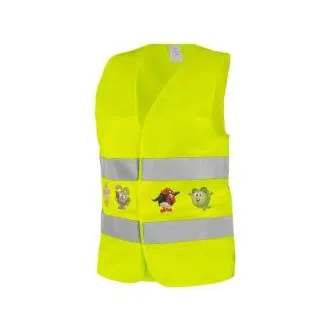 Vesta CXS TEDDY, odsevna, otroška, rumena, velikost XS Vesta CXS TEDDY, odsevna, otroška, rumena, velikost XS