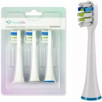 TrueLife nadomestna ščetka SonicBrush UV - Sensitive Triple Pack