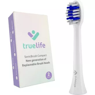 TrueLife 2x nadomestne glave SonicBrush Compact - beljenje