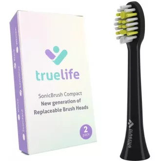TrueLife SonicBrush kompaktne glave Black Sensitive