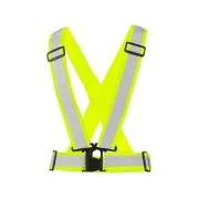 Odsevni elastični CXS KŘÍŽ CROSS BELT, rumen