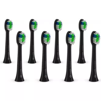 TrueLife SonicBrush kompaktne glave Black Standard 8 paketov
