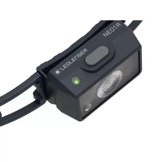 Ledlenser NEO1R tekaška čelna svetilka, črno-siva