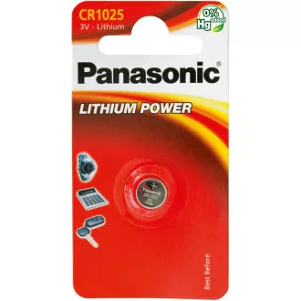 PANASONIC Litijeva baterija (gumbna) CR-1025EL/1B 3V (Blistr 1 kos)