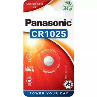 PANASONIC Litijeva baterija (gumbna) CR-1025EL/1B 3V (Blistr 1 kos)
