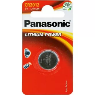 PANASONIC Litijeva baterija (gumbna celica) CR-2012EL/1B 3V (Blistr 1 kos)