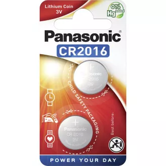PANASONIC Litijeva baterija (gumbna celica) CR-2016EL/2B 3V (Blistr 2pcs)