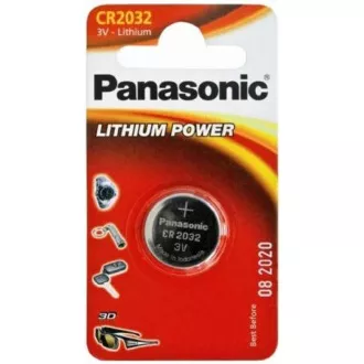 PANASONIC Litijeva baterija (gumbna celica) CR-2032EL/2B 3V (Blistr 2pcs)