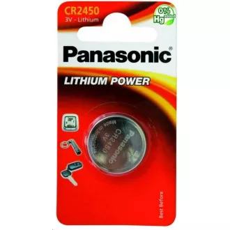 PANASONIC Litijeva baterija (gumbna celica) CR-2450EL/1B 3V (Blistr 1 kos)