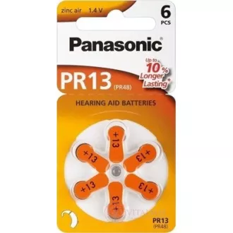 PANASONIC Cink Air baterija PR-13(48)/6LB AAA 1, 2V (Blistr 6 kosov)
