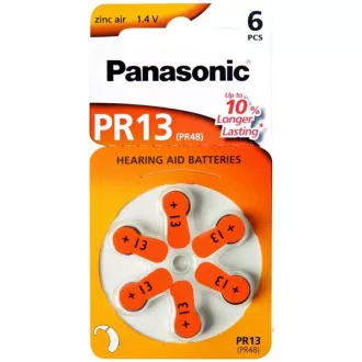 PANASONIC Cink Air baterija PR-13(48)/6LB AAA 1, 2V (Blistr 6 kosov)