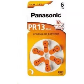 PANASONIC Cink Air baterija PR-13(48)/6LB AAA 1, 2V (Blistr 6 kosov)