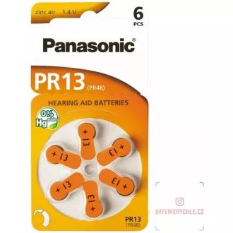 PANASONIC Cink Air baterija PR-13(48)/6LB AAA 1, 2V (Blistr 6 kosov)