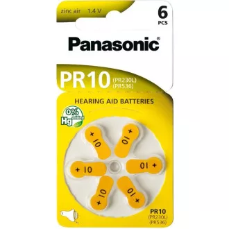 PANASONIC Cink Air baterija PR-230(10)/6LB AAA 1, 2V (Blistr 6pcs)