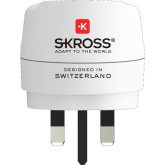 SKROSS Potovalni adapter UK za uporabo v Združenem kraljestvu, tip G