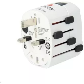 SKROSS potovalni adapter PRO, max. 6,3 A, ozemljen, univerzalen za ves svet SKROSS potovalni adapter PRO, max. 6,3 A, ozemljen, univerzalen za ves svet