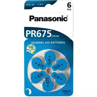 PANASONIC Cink Air baterija PR-675(44)/6LB AA 1, 2V (Blistr 4pcs)