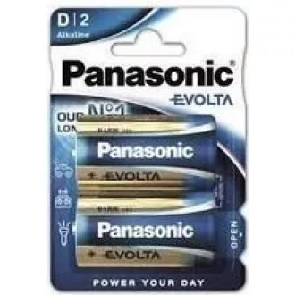 PANASONIC alkalne baterije EVOLTA Platinum LR20EGE/2BP D 1, 5V (Blistr 2pcs) PANASONIC alkalne baterije EVOLTA Platinum LR20EGE/2BP D 1, 5V (Blistr 2pcs)
