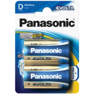PANASONIC alkalne baterije EVOLTA Platinum LR20EGE/2BP D 1, 5V (Blistr 2pcs) PANASONIC alkalne baterije EVOLTA Platinum LR20EGE/2BP D 1, 5V (Blistr 2pcs)