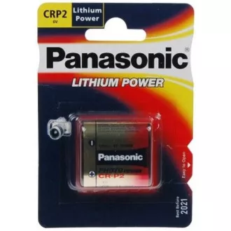 PANASONIC Litijeve - FOTO baterije CR-P2L/1BP 6V (blister - 1 kos)