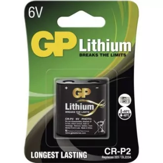 PANASONIC Litijeve - FOTO baterije CR-P2L/1BP 6V (blister - 1 kos)