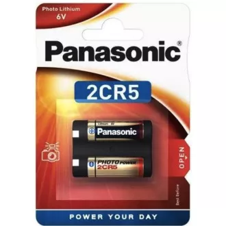 PANASONIC Litijeve - FOTO baterije 2CR-5L/1BP 6V (blister - 1 kos)