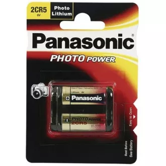 PANASONIC Litijeve - FOTO baterije 2CR-5L/1BP 6V (blister - 1 kos)